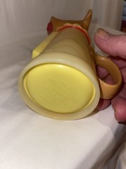 Vintage Moo-Cow Creamer Whirley Industries Plastic Have A Happy Day ￼