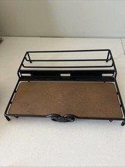 Longaberger Wrought Iron Charging Station Dark Brown
