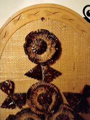 MidCentury wood flower decor Hand carved retro Wood Flowers Tree Branch Stems