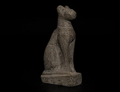 Pharaonic Stone Goddess Antiques Ancient Egyptian Antiquities Bastet Cat Statue