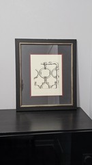 Set of 3 Kinder Harris “Ornate Chair Backs” Framed Art Prints — Vintage
