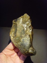 Lower Paleolithic – Fine Acheulean cleaver/scraper c.450,000 BP.