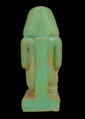 Ancient Egyptian King Tutankhamun Kneeling Statue Rare Figurine BC