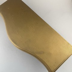 Vintage Homco Gold Plastic Wall Shelf Wall Sconce Candle Holders Birds Lot of 5