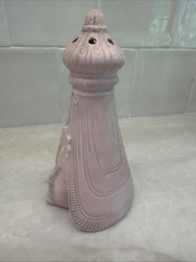 Rare Art Nouveau GYPSY Bisque Porcelain Hatpin Holder by Schafer & Vater Germany