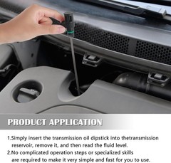 Car Transmission Dipstick,CVT Transmission Fluid Dipstick Compatible with Nissan