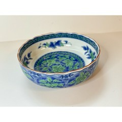 Perfect Vntg Kozangama Seika Ryokusai Rinka Shallow Bowl – Maebata Pottery