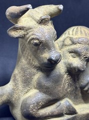 Ancient civilizations rare carved near eastern stone animal statue figurine