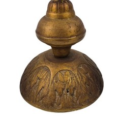 Vtg Solid Brass Cherub Table Decor Balance Justice Scale 50s 60s Mid-century
