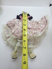 Paradise Galleries, Classic Treasure Porcelain Jointed Doll & Petite Porcelain