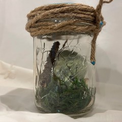 Haint Jar™ Appalachian Folk Horror Doll, Relic Oddity, Gothic, Handmade OOAK