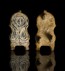 Artifact Authentic Antiquity Crusader Christian Strap Fitting Angel Wings