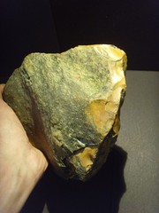 Lower Paleolithic – Enormous Acheulean Planular scraper/ chopper c.500,000 BP.