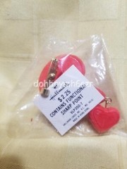 Hallmark Valentine’s Day Question Mark Heart Love Pin in original packaging