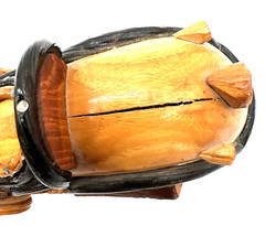 Motorcycle 10” Cycle Lights Vintage Classic Wood Model Decorative Collectible