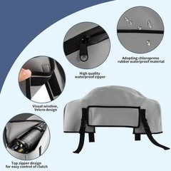 Winch Cover Heavy Duty UV-resistant Waterproof Winch Protective Cover.