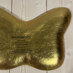 Sugar Boo & Co Butterfly Trinket Dish Everything Is Possible gold & white design