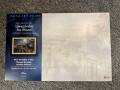 Aristocats Love Under the Moon Thomas Kinkade Disney