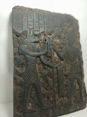 RARE ANTIQUE ANCIENT EGYPTIAN Stela God Osiris Lord God Anubis Protect 1530 Bc