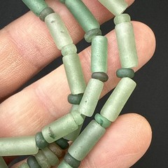 INCREDIBLE PRE-COLUMBIAN TAIRONA JADE NECKLACE SOUTH AMERICA 1413