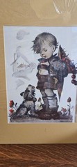 Hummel Wall Art Matted Unframed Print Ars Edition Art Is 10.5X7.5″ Matt 16X13″