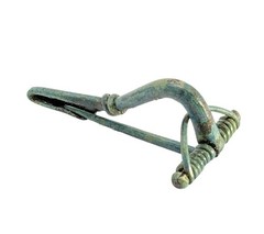 Authentic Roman Bronze Fibula – Ancient Brooch from the Roman Empire