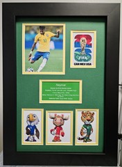 FIFA 2026 Neymar Brazil Collage Framed Printed Photo UNSIGNED.