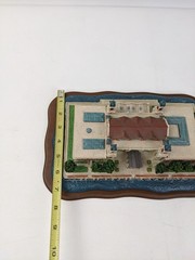 RARE Danbury Mint NYC Ellis Island New York City Replica Original Box & Papers
