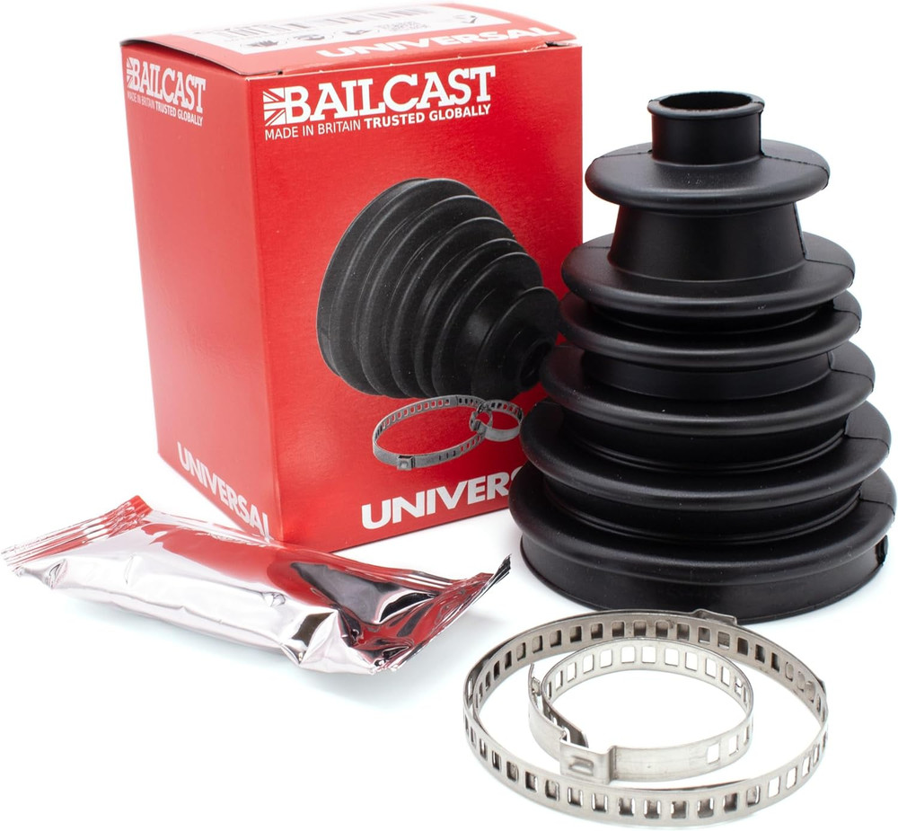 Universal Split CV Joint Boot Gaiter Replacement Kit – Black