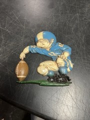 1976 homco cast Metal football players USA Made Wall Hangers… Aluminum?