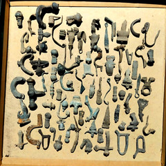Lot of 10 Roman Bronze Fibulae Metal detecting finds