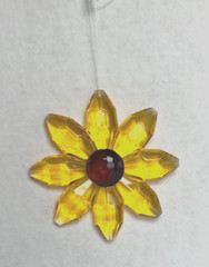 Ganz Crystal Expressions Acrylic SUNFLOWER Ornament 4 1/2″