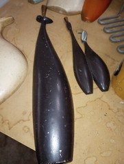 Vintage Sexton Cast Wine Bottles Full Set
