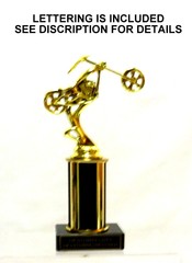 MOTORCYCLE TROPHY, BIKE AWARD, MOTORCYCLE SHOW CHOPPER