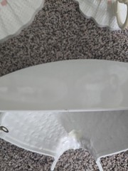 6pc Burwood Hobnail Mirrored Scones Candle Holders, Shelf & Center Mirror 1980’s