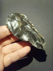 Lower Paleolithic – Fine Acheulean scraper. c.450,000 BP.