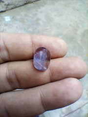 Ancient beautiful sapphire color cabochon Unknowns stone from Afghanistan
