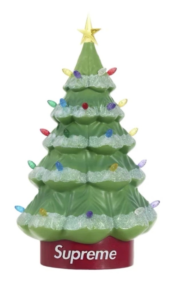 Supreme 15″ Holiday Tree Green – LED Plastic Christmas Tree FW25 Brand New BNIB