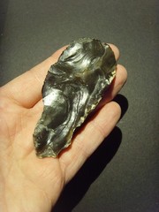Lower Paleolithic – Fine Acheulean scraper. c.450,000 BP.