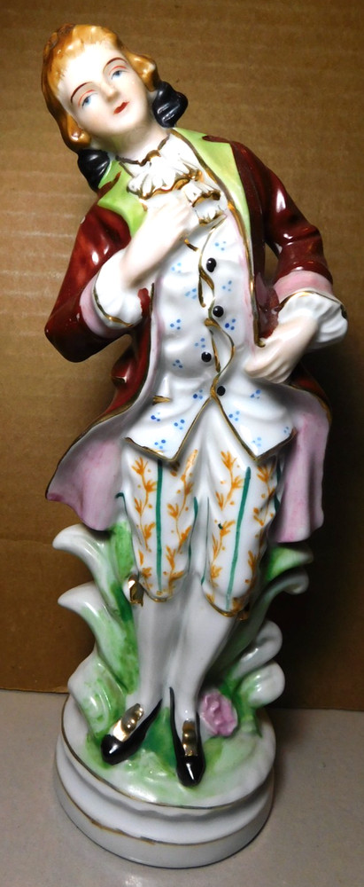 Unbranded~Vintage Colonial Japan Figurine Young Man Made In Occupied Japan