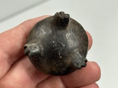 AMAZING AUTHENTIC MINIATURE PRE-COLUMBIAN EFFIGY POTTERY TRIPOD BOWL POT, MEXICO