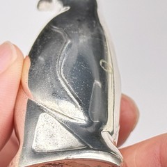 Vintage David Andersen Norway Pengiun Sterling Silver Shaker – Missing Cap