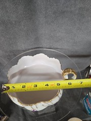 Vintage Lamoges Made In FRANCE Trinket Bowl 6 By 2in.
