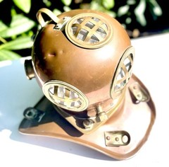 Rolex 1970s Watch Advertising Display RARE Diving Divers Helmet