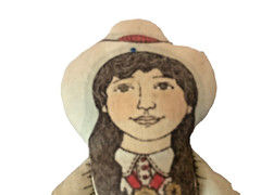 Annie Oakley Cloth Doll Toy Hallmark Cards February 1979
