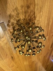 VINTAGE UNIQUE ATOMIC SPACE STARBURST MOLECULE SPUTNIK SCULPTURE UNKNOWN ARTIST