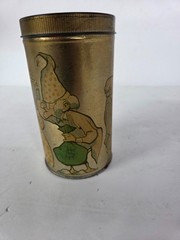 Vintage 1980s HALLMARK Tube Tin MAD MONEY Piggy Bank Coin Holder Retro