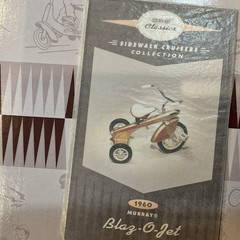 Vintage Hallmark Kiddie Car Classics Tricycle Cruisers – 1960 MURRAY BLAZ-O-JET