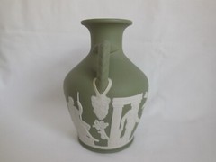 Wedgwood Sage Green Jasperware Portland Vase