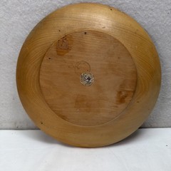 Vintage Norwegian Wooden folk Art Hand Painted Prayer Plate.